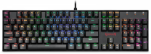 Механическая клавиатура Mitra RU,RGB,черный,Full Anti-Ghost Redragon 1