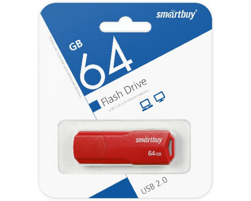 UFD 2.0 SmartBuy 064GB CLUE Red (SB64GBCLU-R) 1 UFD 2.0 SmartBuy 064GB CLUE Red (SB64GBCLU-R) 1