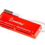 Картридер Smartbuy 717, USB 2.0 - SD/microSD/MS/M2, красный (SBR-717-R)