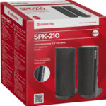 Колонки Defenfer SPK-210 черные (65210)