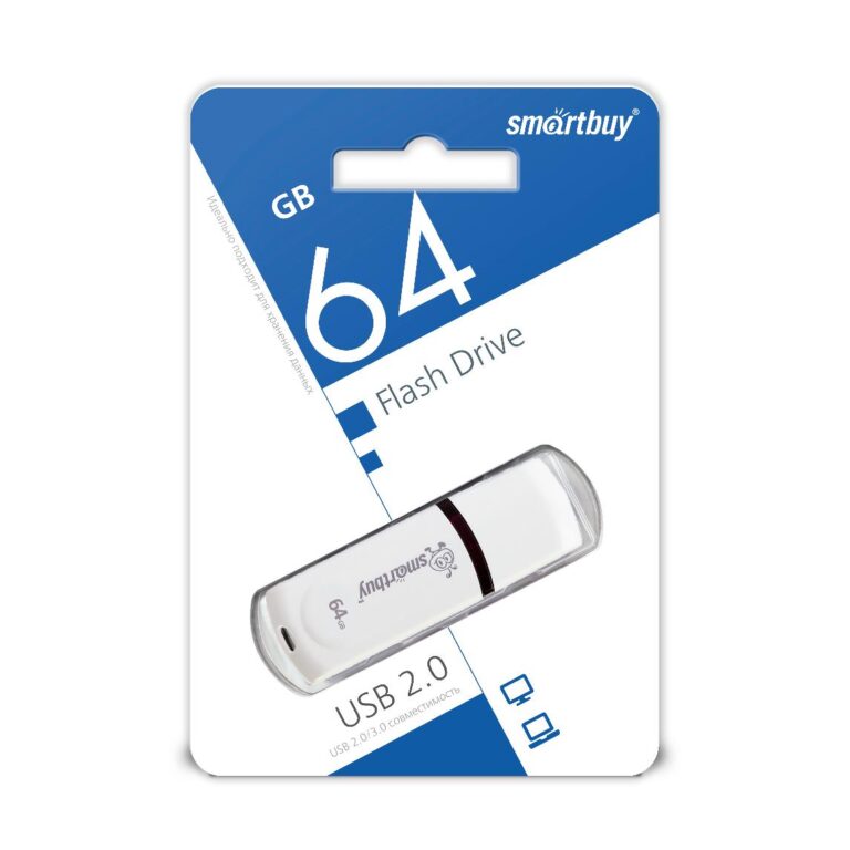 UFD 2.0 Smartbuy 064GB Paean White (SB64GBPN-W) 1
