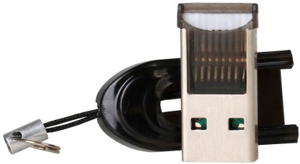 Картридер Smartbuy 710, USB 2.0 - MicroSD, черный (SBR-710-K) 1