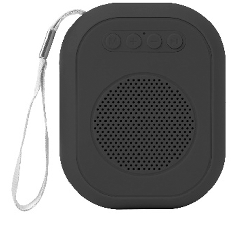 Портативная акустическая система Smartbuy BLOOM, 3Вт, Bluetooth, MP3, FM-радио, черная (SBS-140)/30 1