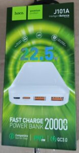 Внешний аккумулятор Hoco 20000 J101A 22.5w PD20W QC3.0 White 1