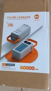 power bank  60'000 SOLOR cолнечная батарея/фонарик