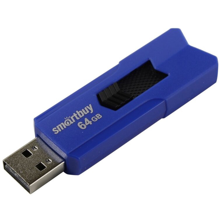 USB накопитель Smartbuy 64GB Stream Blue 1
