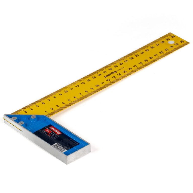 Угольник строительный 300 мм, 90, 45 град, алюмин., Smartbuy tools (SBT-BA-300)/120 1