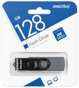 UFD 3.0/3.1 Smartbuy 128GB Twist Dual Type-C/Type-A (SB128GB3DUOTWK) 1