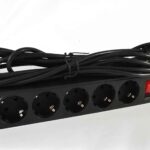 Сетевой фильтр Perfeo Power+ 5,0m 3гн черный