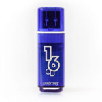 UFD 2.0 Smartbuy 016GB Glossy series Blue (SB16GBGS-B)