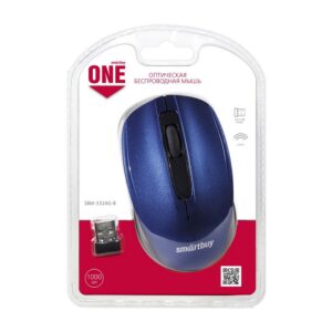 Мышь беспроводная Smartbuy ONE 332 синяя (SBM-332AG-B)/60/ 1