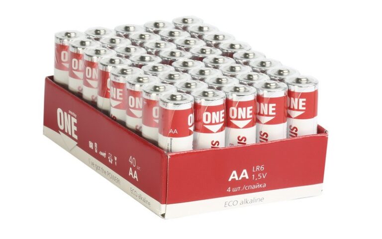 Батарейка алкалиновая Smartbuy ONE LR6/40 bulk (40/720) (SOBA-2A40S-Eco) 1