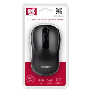 Мышь беспроводная Smartbuy ONE 378 черная (SBM-378AG-K) / 40 1