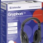 Компьютерная гарнитура Gryphon 750U USB, черный, 1.8м кабель DEFENDER