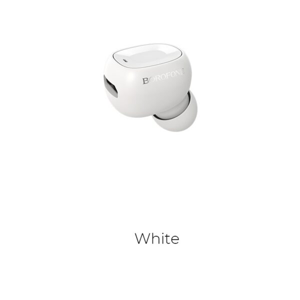 Гарнитура Bluetooth 5.0 Borofone BC28 Shiny Mini (White)