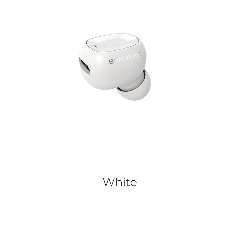 Гарнитура Bluetooth 5.0 Borofone BC28 Shiny Mini (White) 1 Гарнитура Bluetooth 5.0 Borofone BC28 Shiny Mini (White) 1