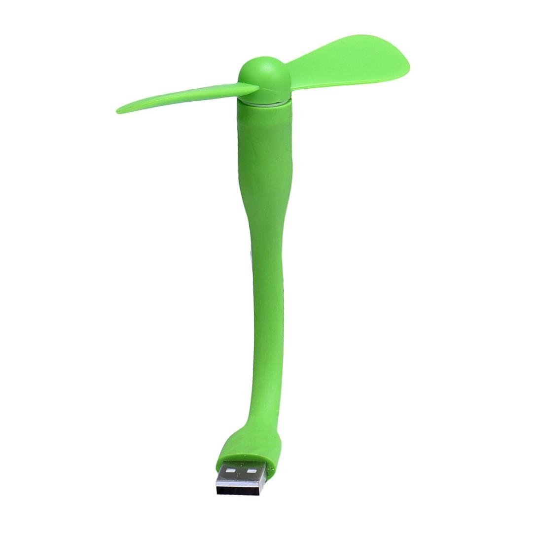 Гибкий USB-вентилятор (зеленый) 1 Гибкий USB-вентилятор (зеленый) 1