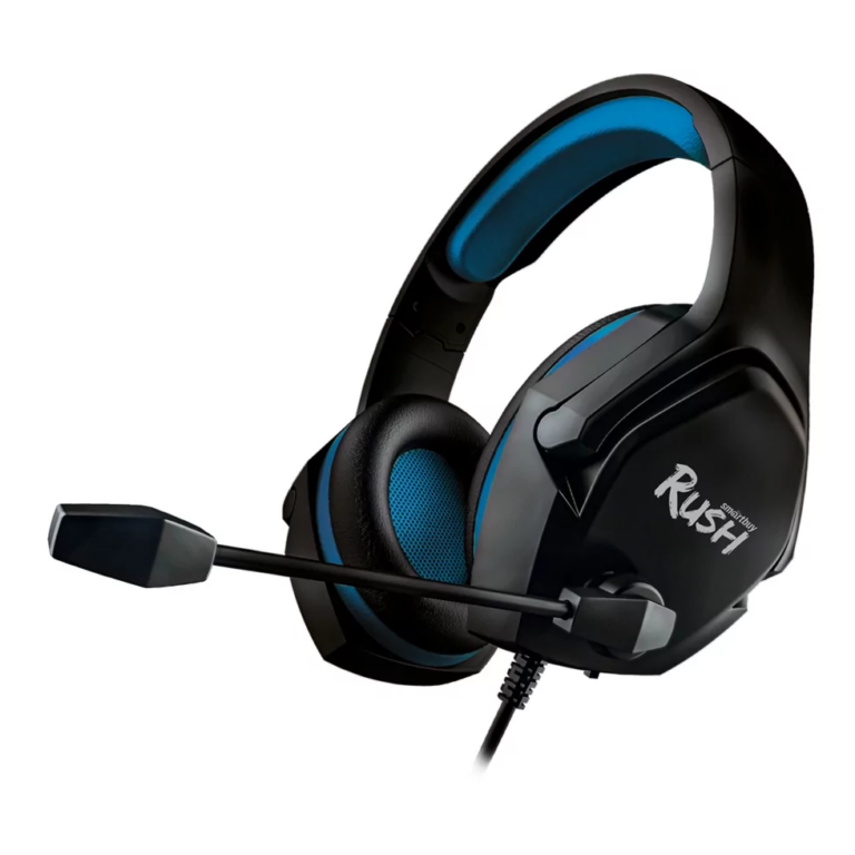 Игровая гарнитура Smartbuy RUSH ASPID, 40мм, переходник для ПК,  черн/син(SBHG-9730)/20 1