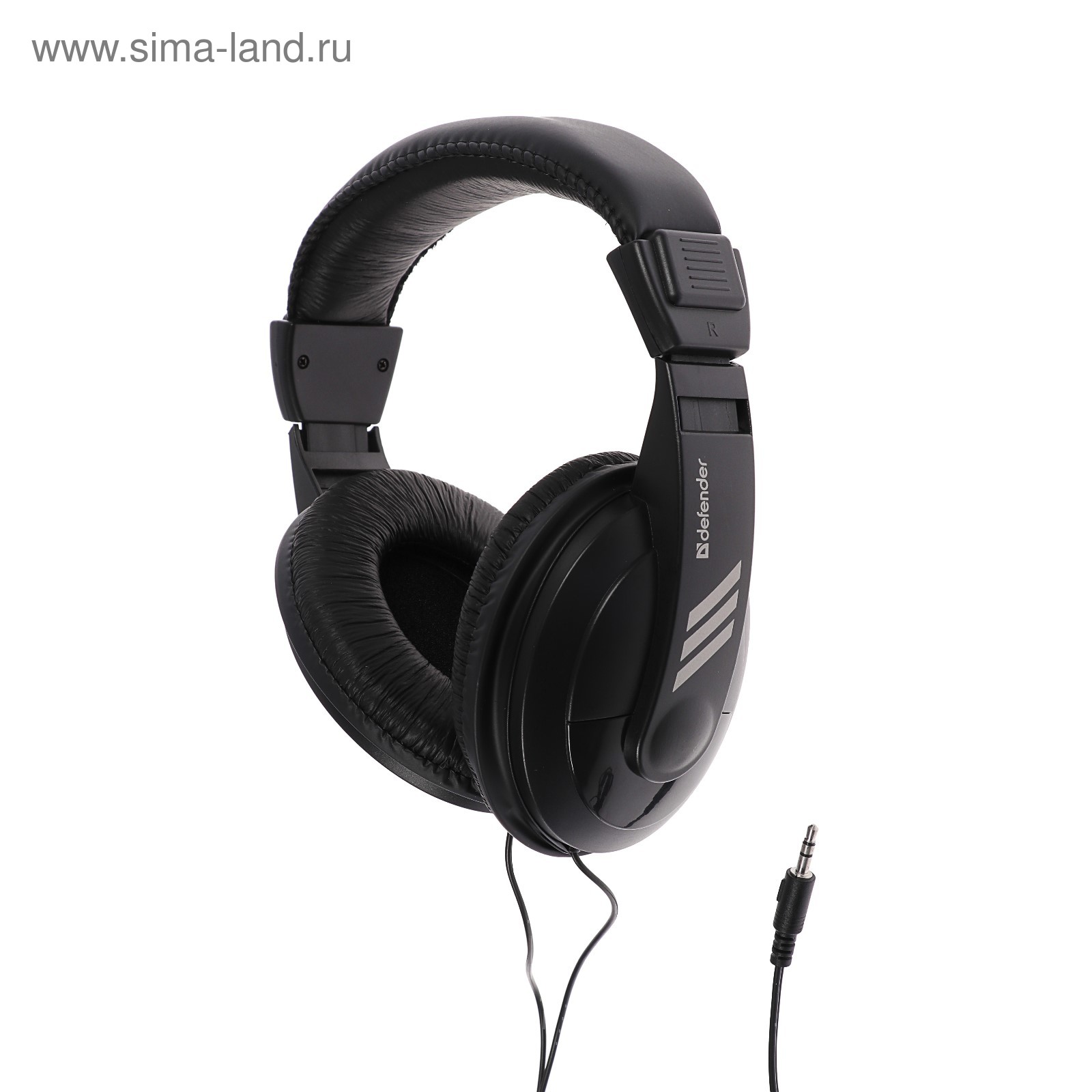 Наушники накладные Gryphon 751 черный, кабель 2 м DEFENDER 1 Наушники накладные Gryphon 751 черный, кабель 2 м DEFENDER 1