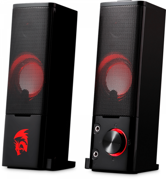 Акустическая 2.0 система Orpheus черный, 6 Вт, питание от USB Redragon 1 Акустическая 2.0 система Orpheus черный, 6 Вт, питание от USB Redragon 1