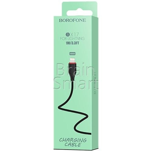 Дата-кабель USB 2.0A для Type-C Borofone BX17 TPE 1м (Black)