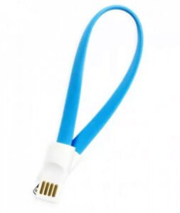 Дата-кабель Smartbuy USB - 8-pin для Apple, магнитный, длина 0,2, голубой iK-502m blue 1