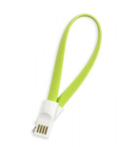 Дата-кабель Smartbuy USB - 8-pin для Apple, магнитный, длина 0,2, зеленый iK-502m green 1