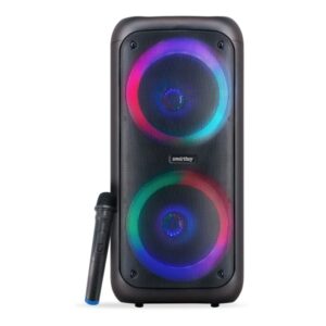 Портативная акустическая система 2.0 Smartbuy LAVA, 48Вт, BT, беспр.мик, MP3, FM, черная (SBS-5240) 1