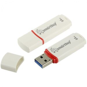 UFD 2.0 Smartbuy 064GB Crown White (SB64GBCRW-W) 1