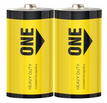 Батарейка солевая Smartbuy ONE R20/2S (24/288) (SOBZ-D02S-Eco) 1