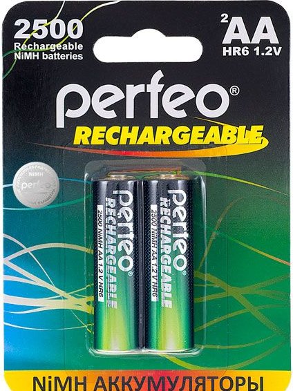 Perfeo AA2500mAh/2BL Аккумулятор 1 Perfeo AA2500mAh/2BL Аккумулятор 1
