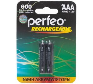 Акум Perfeo R03 600 1x2 блистр 2/60 1