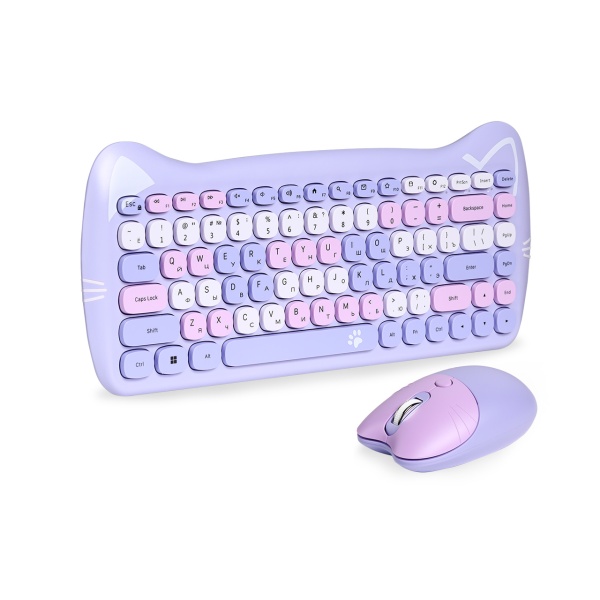 Комплект клавиатура+мышь мультимедийный Smartbuy 668396 Kitty (SBC-668396AG-KT) /10 1