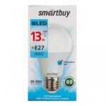 Светодиодная (LED) Лампа Smartbuy-A60-13W/6000/E27 (SBL-A60-13-60K-E27)