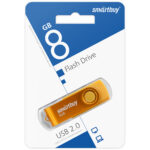 UFD 2.0 Smartbuy 008GB Twist Yellow (SB008GB2TWY)