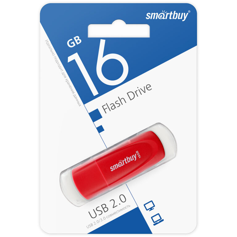 UFD 2.0 SmartBuy 016GB Scout Red (SB016GB2SCR) 1