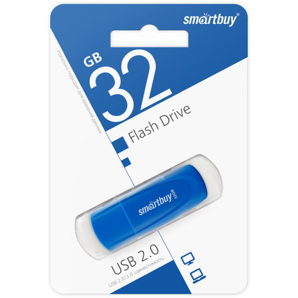 UFD 2.0 SmartBuy 032GB Scout Blue (SB032GB2SCB)