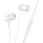 Наушники вакуумные AUX разъём с МК без рег.громкости длина 1.2м Borofone BM84 (White)
