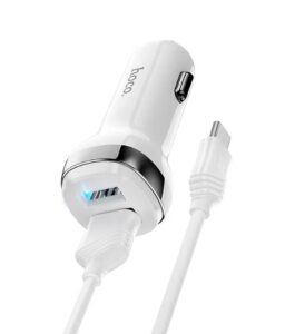 АЗУ 2USB 2.4A для Type-C Hoco Z40 (White) 1