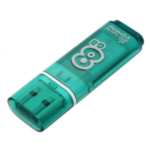 UFD 2.0 Smartbuy 008GB Glossy series Green (SB8GBGS-G) 1