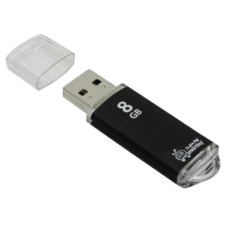 UFD 2.0 Smartbuy 008GB V-Cut Black (SB8GBVC-K) 1
