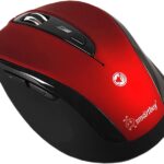 Мышь беспроводная беззвучная Smartbuy 612AG красная, LED Blue (SBM-612AG-RK)/40/