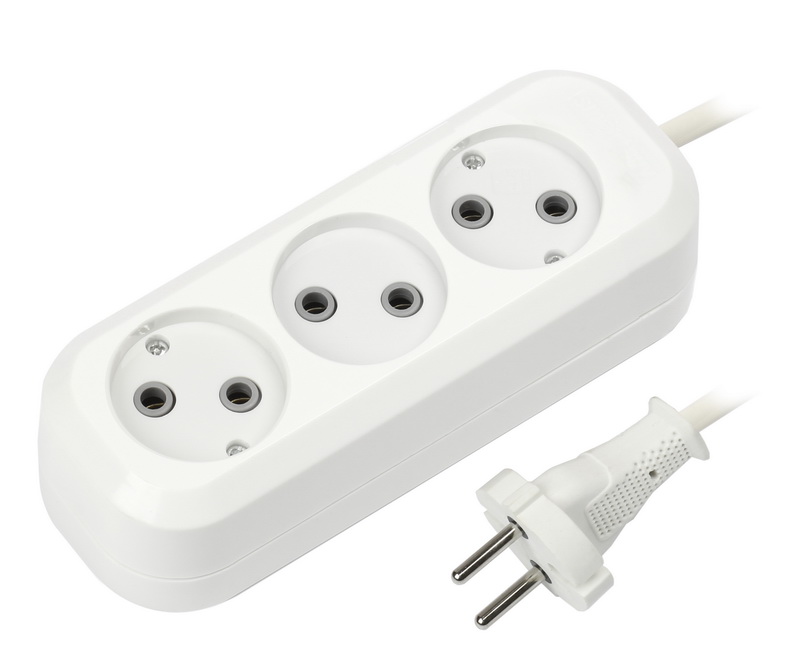 Колодка Smartbuy, 3 гнезда 10А/2,2кВт без заземления (SBE-10-3-00-N)/100 1 Колодка Smartbuy, 3 гнезда 10А/2,2кВт без заземления (SBE-10-3-00-N)/100 1