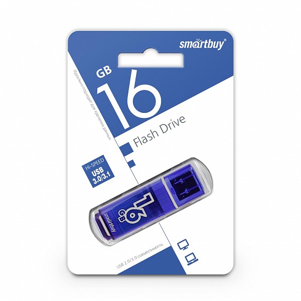 UFD 3.0/3.1 Smartbuy 16GB Glossy series Dark Blue (SB16GBGS-DB) 1 UFD 3.0/3.1 Smartbuy 16GB Glossy series Dark Blue (SB16GBGS-DB) 1