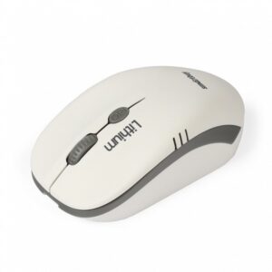 Мышь беспроводная с зарядкой от USB Smartbuy ONE 344CAG бело-серая (SBM-344CAG-WG) /40/ 1