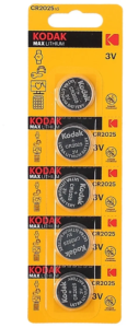 Батарейка Kodak CR2025/5Bl 5/60 1