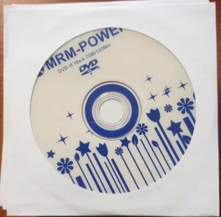 Диск оптический MRM  DVD-R 4,7GB в конверте 1