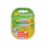 GP AA2100mAh/2BL аккумулятор Пластик 2/20