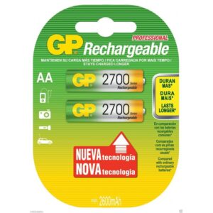 GP AA2700mAh/2BL аккумулятор Пластик 2/20 1