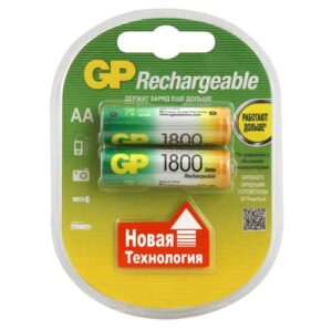 GP AA1800mAh/2BL аккумулятор Пластик 2/20 1